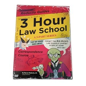 Harvey Birdman Attorney at Law 3 Hour Law School DVD Adult Swim Volume 2 Set